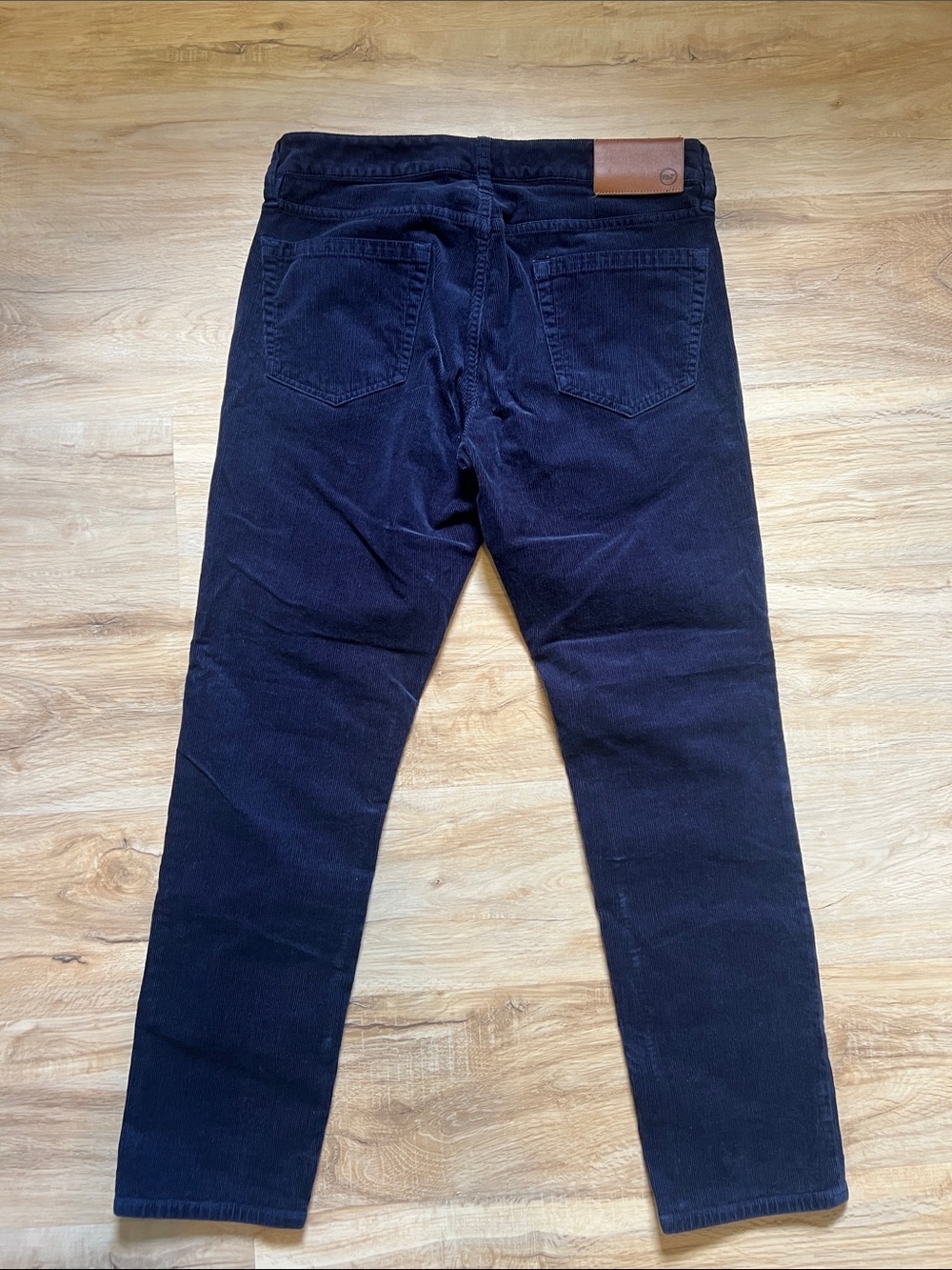 NEW Vineyard Vines Men’s Corduroy 5 Pocket Pants in Navy Blue Size 30 - Picture 5 of 7